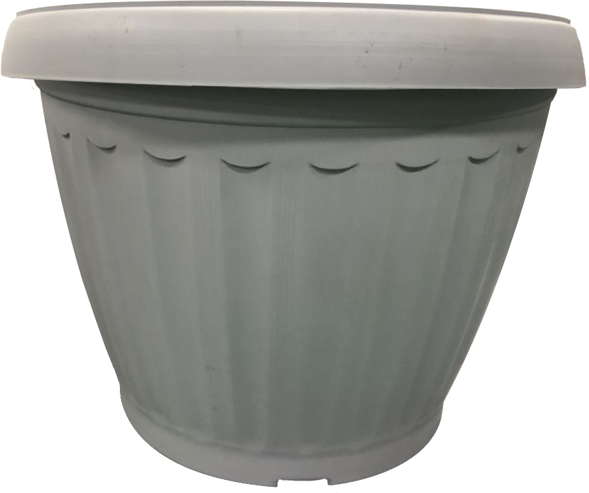 23.5 Cascade Urn Grey – 5 per case - Containers